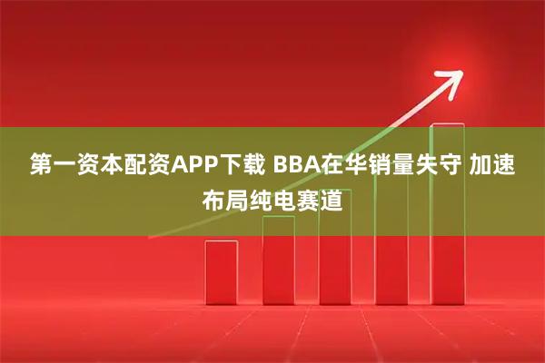 第一资本配资APP下载 BBA在华销量失守 加速布局纯电赛道